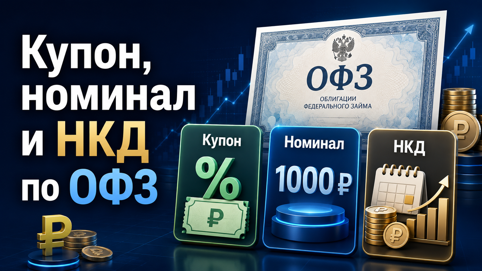 Купон, номинал и НКД по ОФЗ